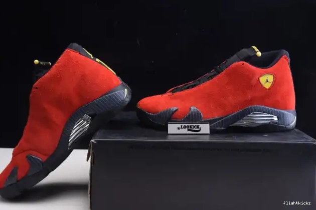 Challenge Retro 654459-670 Red Air Jordan 14 0705